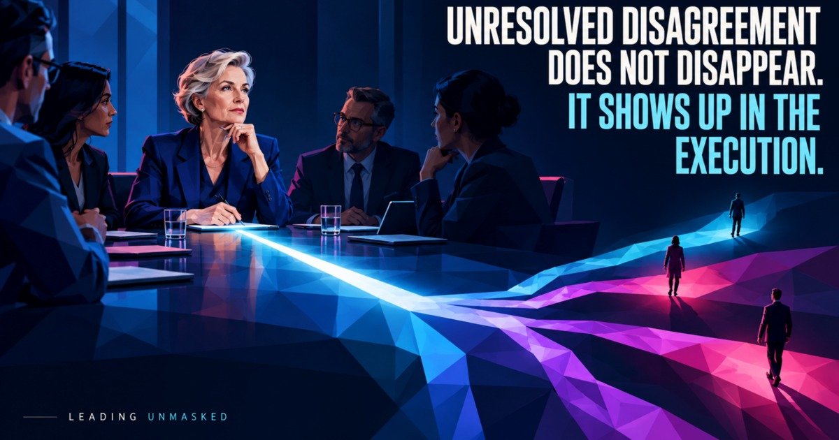 Leading Unmasked, Edition 45: The decision was made. Why is everyone still debating it?